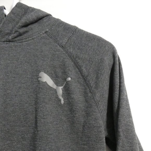 PUMA charcoal long sleeve hoodie, small BNWOT - Picture 7 of 16